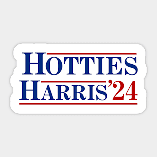 Hotties-for-Harris-2024 Sticker